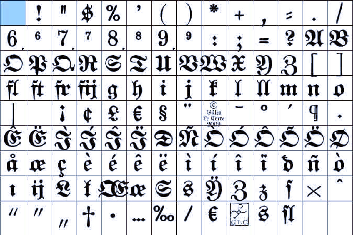 1883 Fraktur preview 3