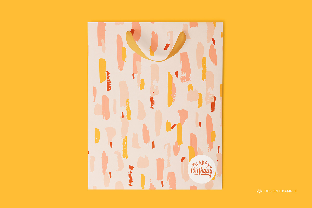Carrier Size Gift Bag Mock-up, a Print Template by Branda Keeps (Photo 6 of 17)