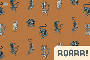Vintage asian tigers bundle, an Object Graphic by Lisa Mill (Thumbnail 8 of 8)