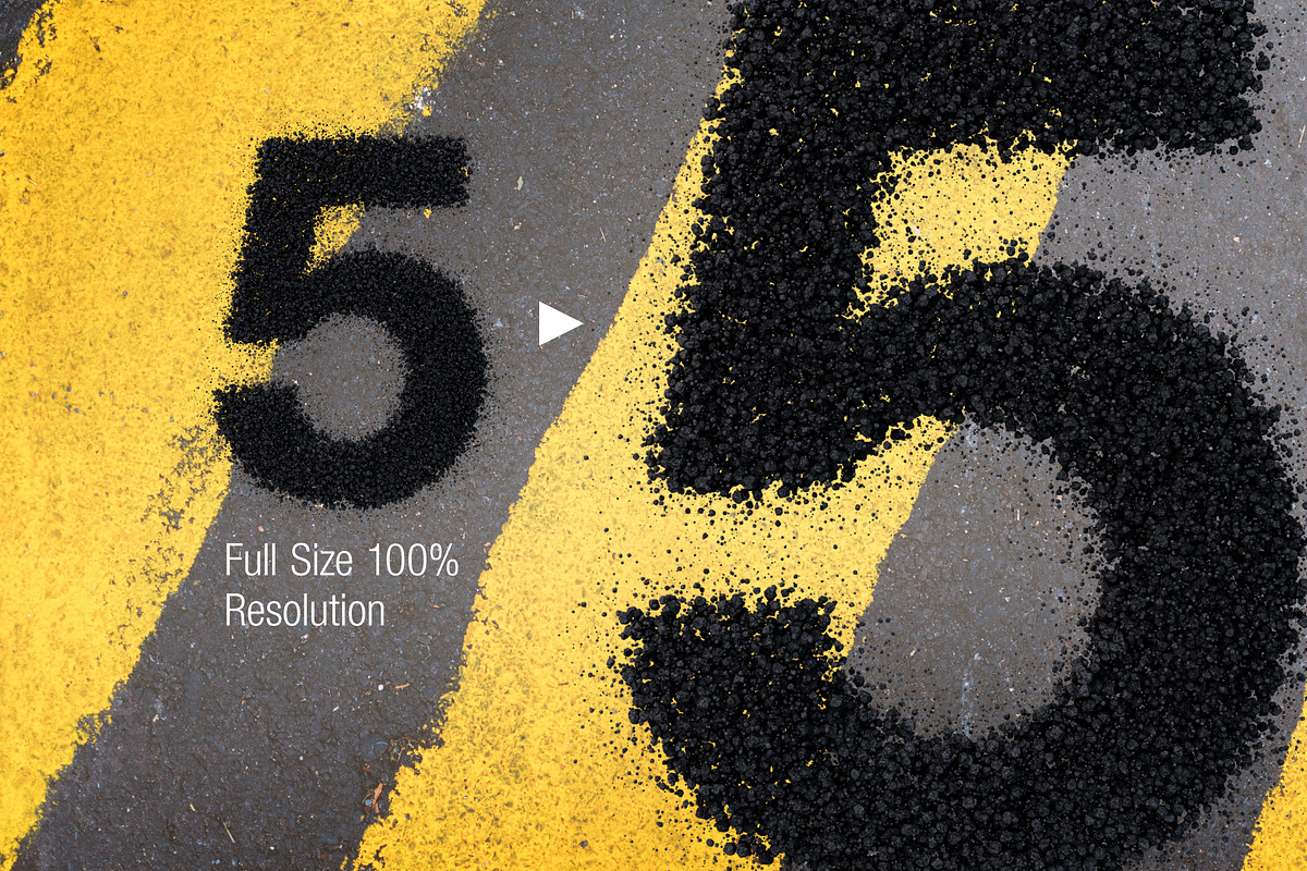 Asphalt Opentype SVG Font and PNGs, a Symbol Font by Creative Graphics (Photo 3 of 6)