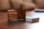 Depth 2 — Business Card Mock-Up, a Print Template by Viktor Hanacek (Thumbnail 2 of 3)