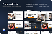 Company Profile Presentation Keynote, a Presentation Template by SquidPixey (Thumbnail 1 of 7)
