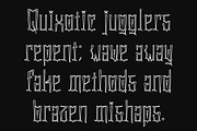 CS Densmore Stippled, a Serif Font by Craft Supply Co. (Thumbnail 6 of 8)
