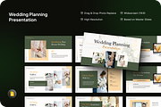 Wedding Planning Google Slide, a Presentation Template by SquidPixey (Thumbnail 1 of 7)