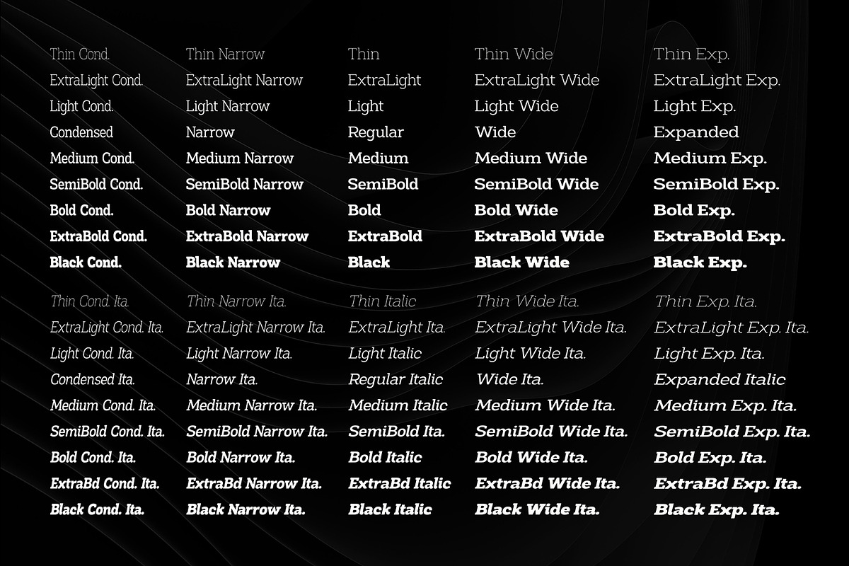 Montes Slab Family, a Slab Serif Font by Fargun Studio (Photo 8 of 15)