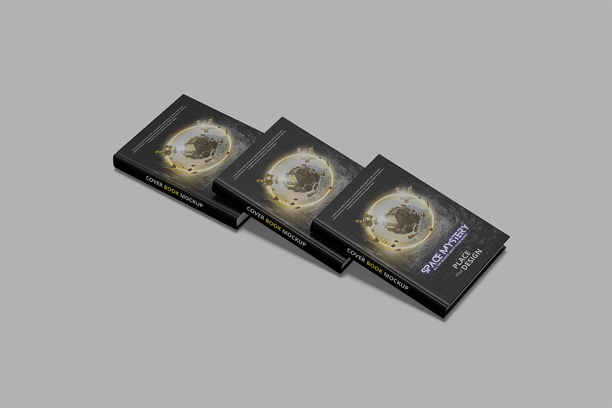 Realistic Premium Cover Book Mockup, a Books & Magazine Mockup by lamorastudio (Photo 8 of 11)