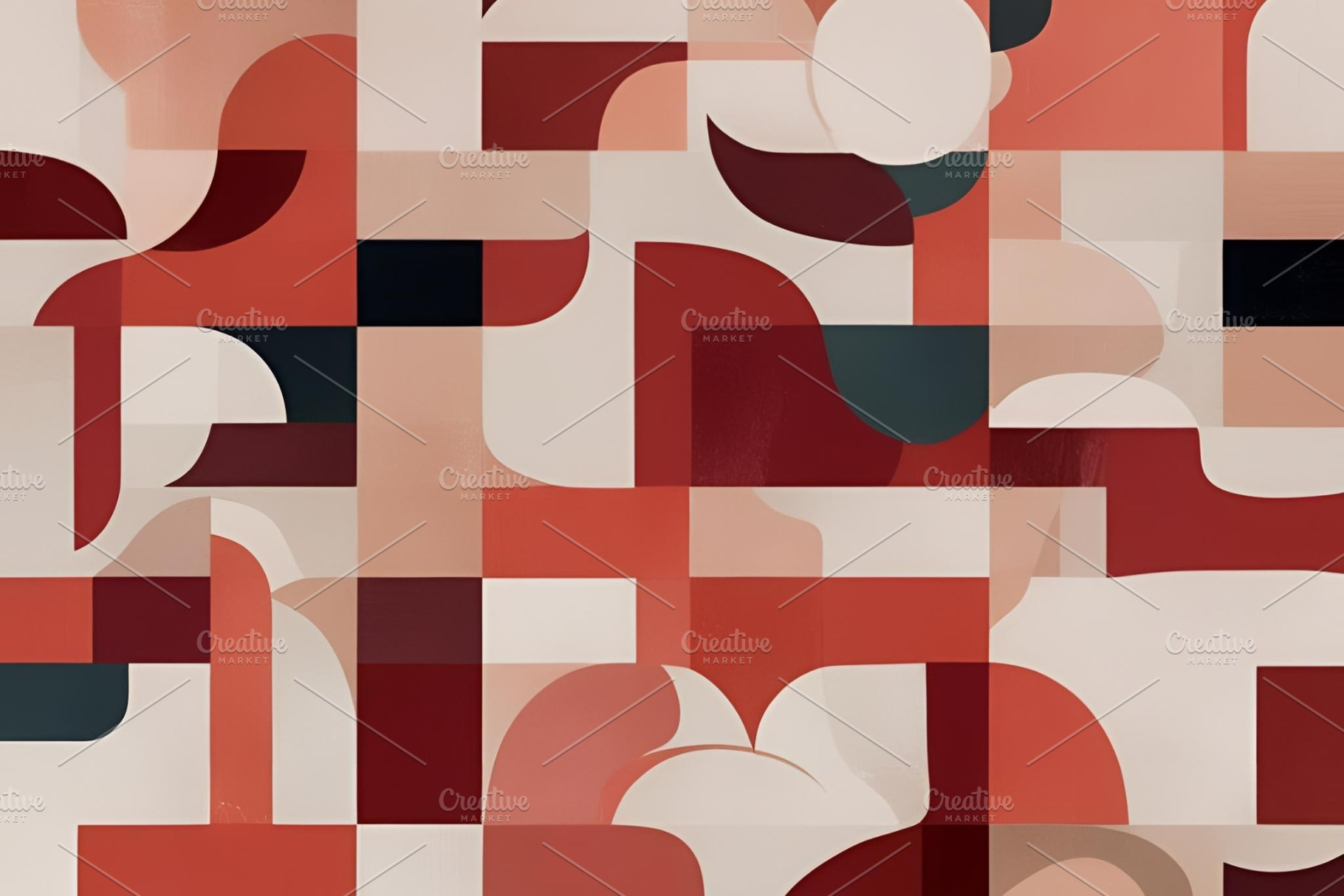 Red artistic graphics Abstract Image, an Abstract Photo by ComfortQ