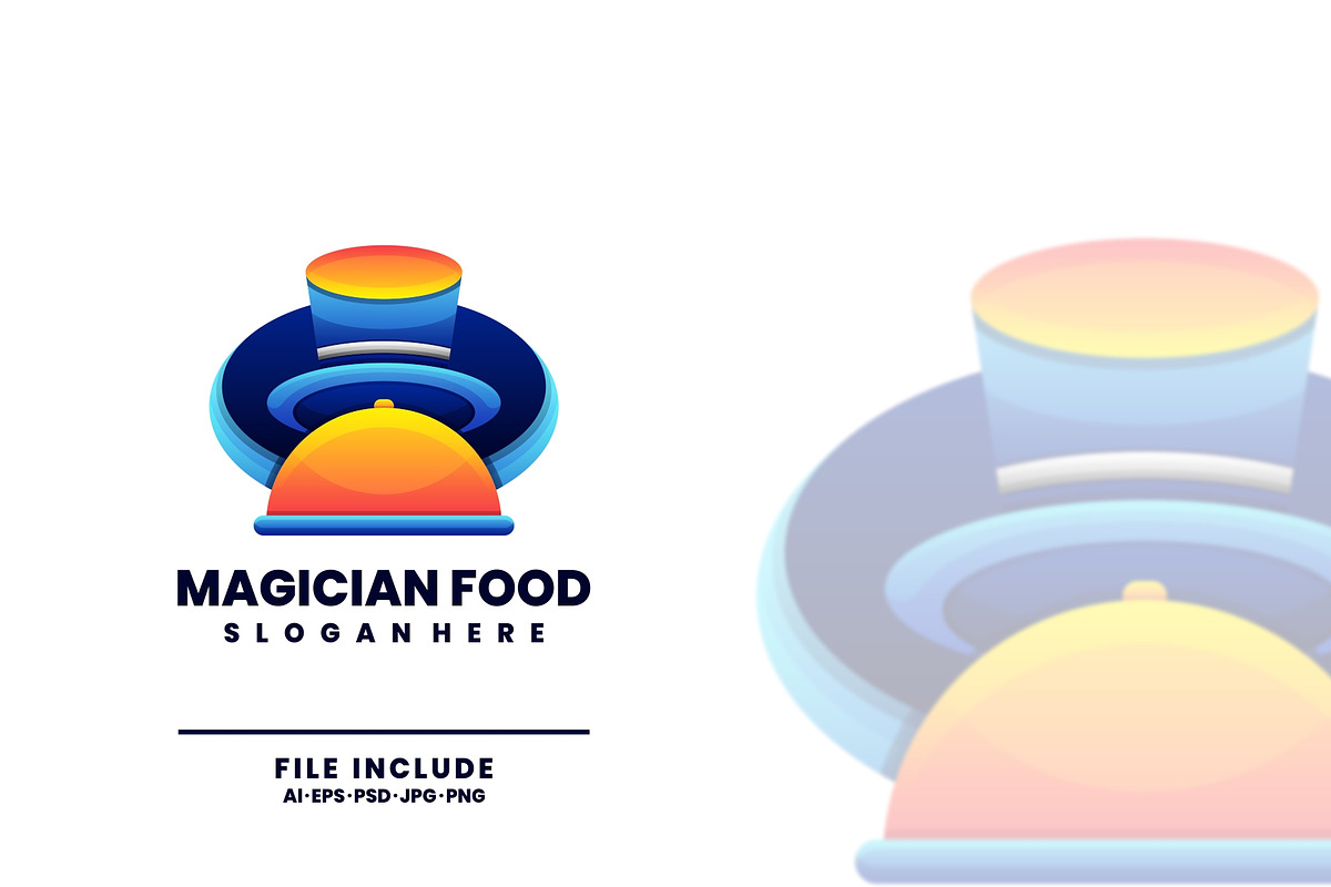 Magician Food Colorful Logo, a Branding & Logo Template by Dundutdesain8