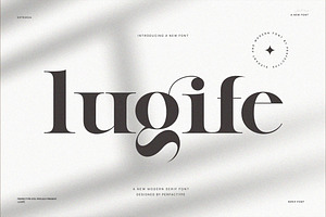 Lugife Elegant Serif