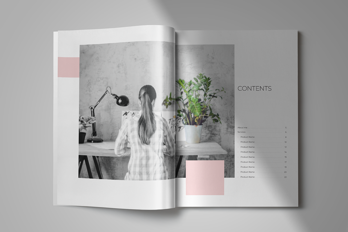 Graphic Design Portfolio, a Templates & Theme by StockInDesign (Photo 3 of 9)