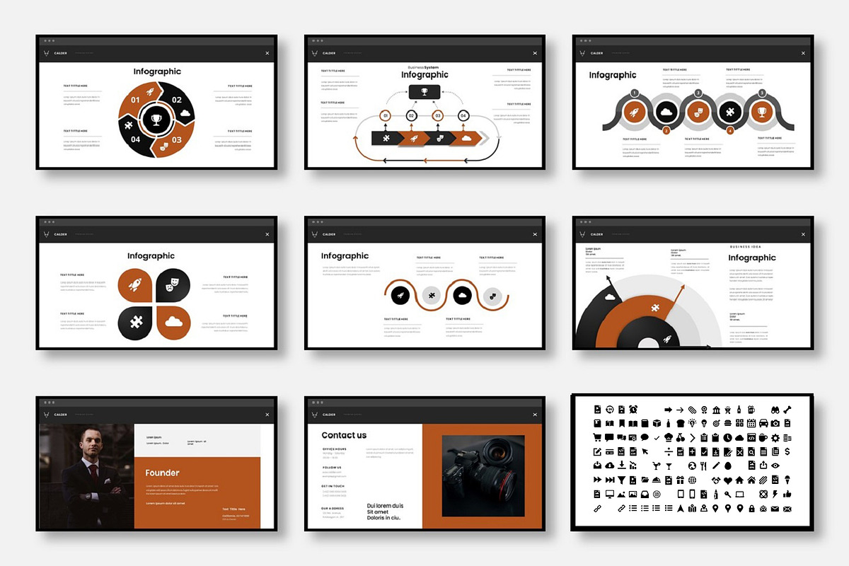 Calder – Business Keynote Template, a Presentation Template by Dens Creative Studio (Photo 5 of 6)