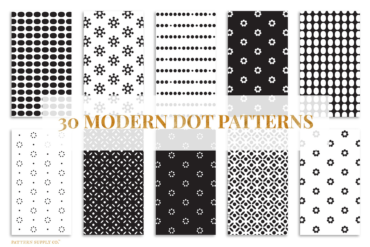 Fancy Geos II Collection - Bundle, a Pattern Graphic by Pattern Supply Co. (Photo 9 of 19)