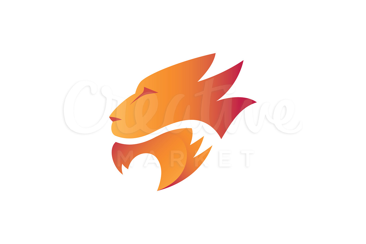 Lion Mascot Logo, a Templates & Theme by nospacestore