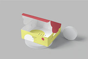 Bakery Cake Box Mockup, a Packaging Mockup by megostudi0 (Thumbnail 2 of 7)