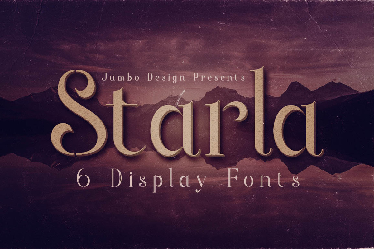 Starla - Display Font