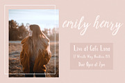 Creme Brulee Font Duo and Logo Kit, a Script Font by Kellie Jayne Studio (Thumbnail 3 of 13)