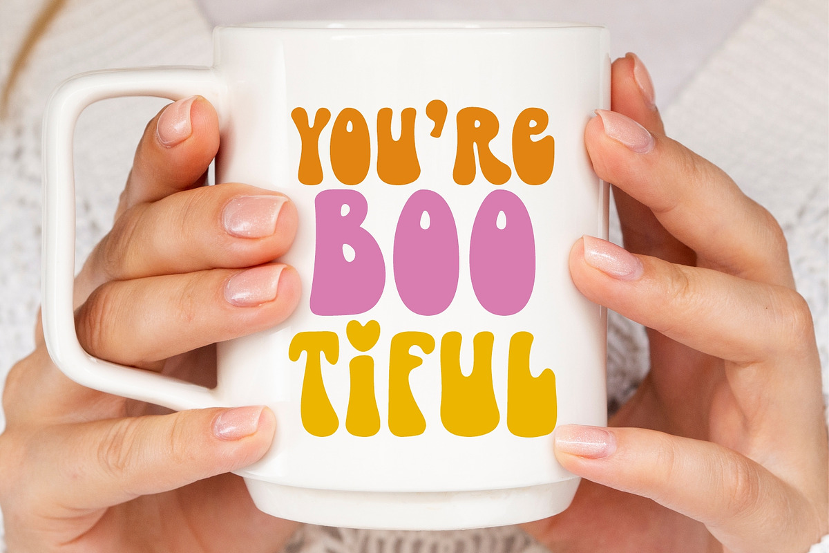 Spooky Rainbow - Halloween Font, a Handwritten Font by Keithzo (Photo 3 of 9)