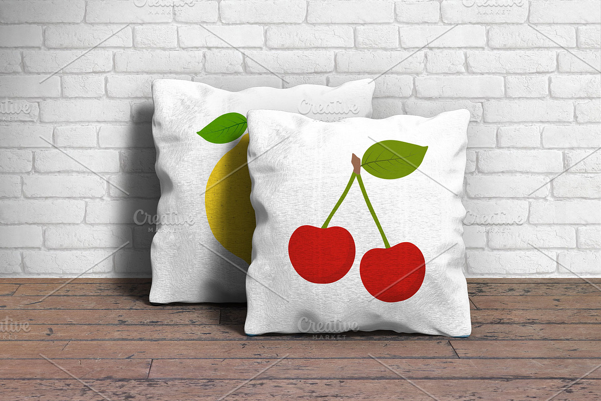 Vector illustration of bright fruits, a Food Illustration by ExpressShop (Photo 5 of 5)