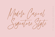 Anxiety - Signature Font, a Script Font by Megi Satyo Widodo (Thumbnail 10 of 17)