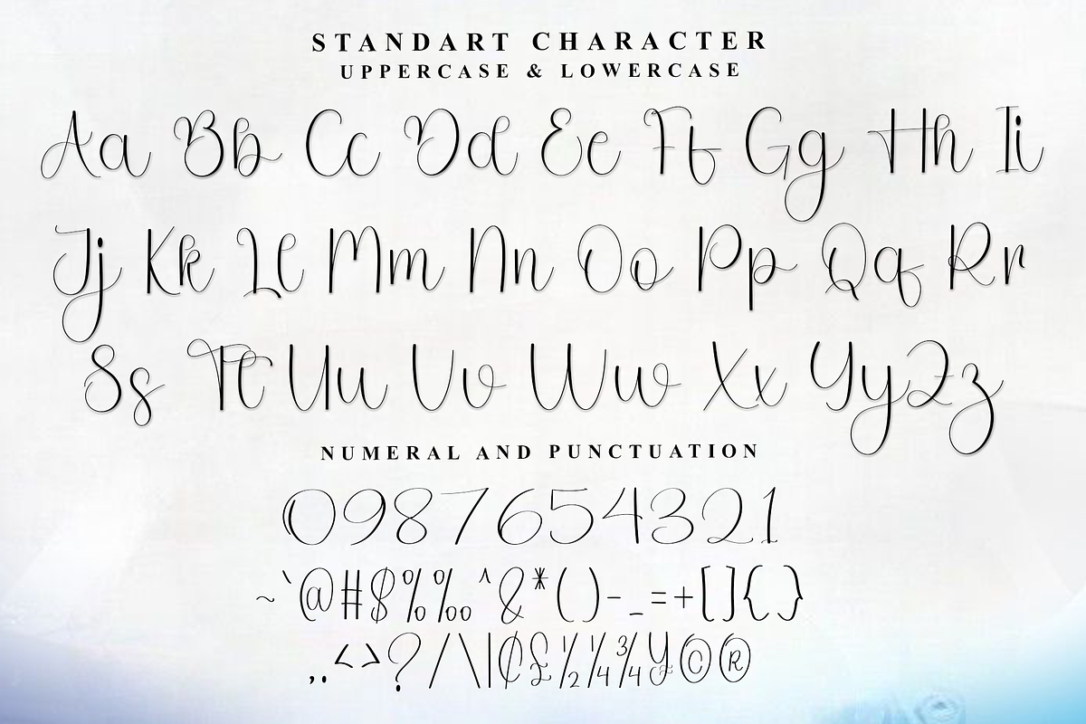 American Handmade, a Handwritten Font by FreshTypeINK (Photo 5 of 8)