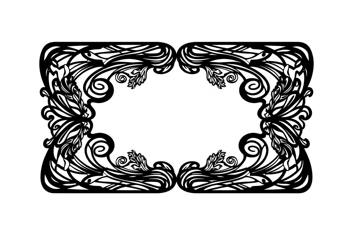Vintage Ornamental Frame Bundle, an Illustration by hafijul (Photo 34 of 51)