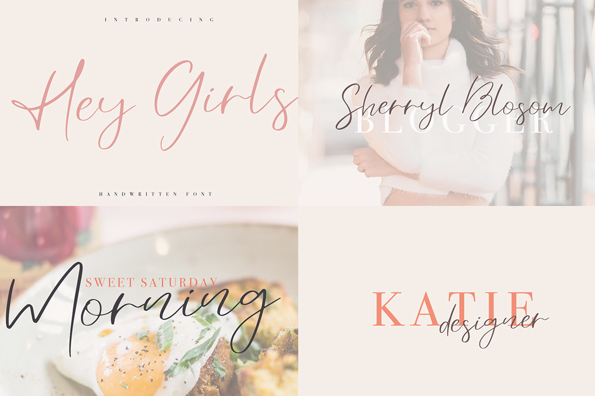 Handwritten FONT BUNDLE-Sale 99% OFF, a Script Font by Katie Holland (Photo 12 of 34)