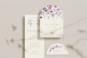 Mauve - Iris Floral Flower Design, a Decorative Illustration by Veris Studio (Thumbnail 2 of 17)
