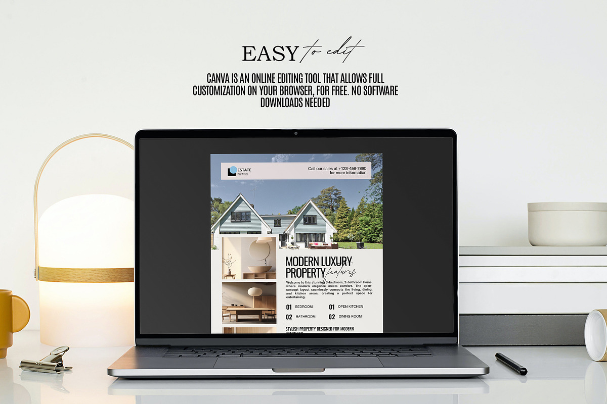Realtor Flyer Template For Canva, a Flyer Template by Prapti Design (Photo 9 of 10)