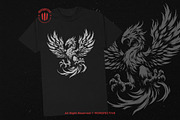 10 Bundle Dark Art Phoenix Flaming, an Illustration by Morspective (Thumbnail 2 of 7)