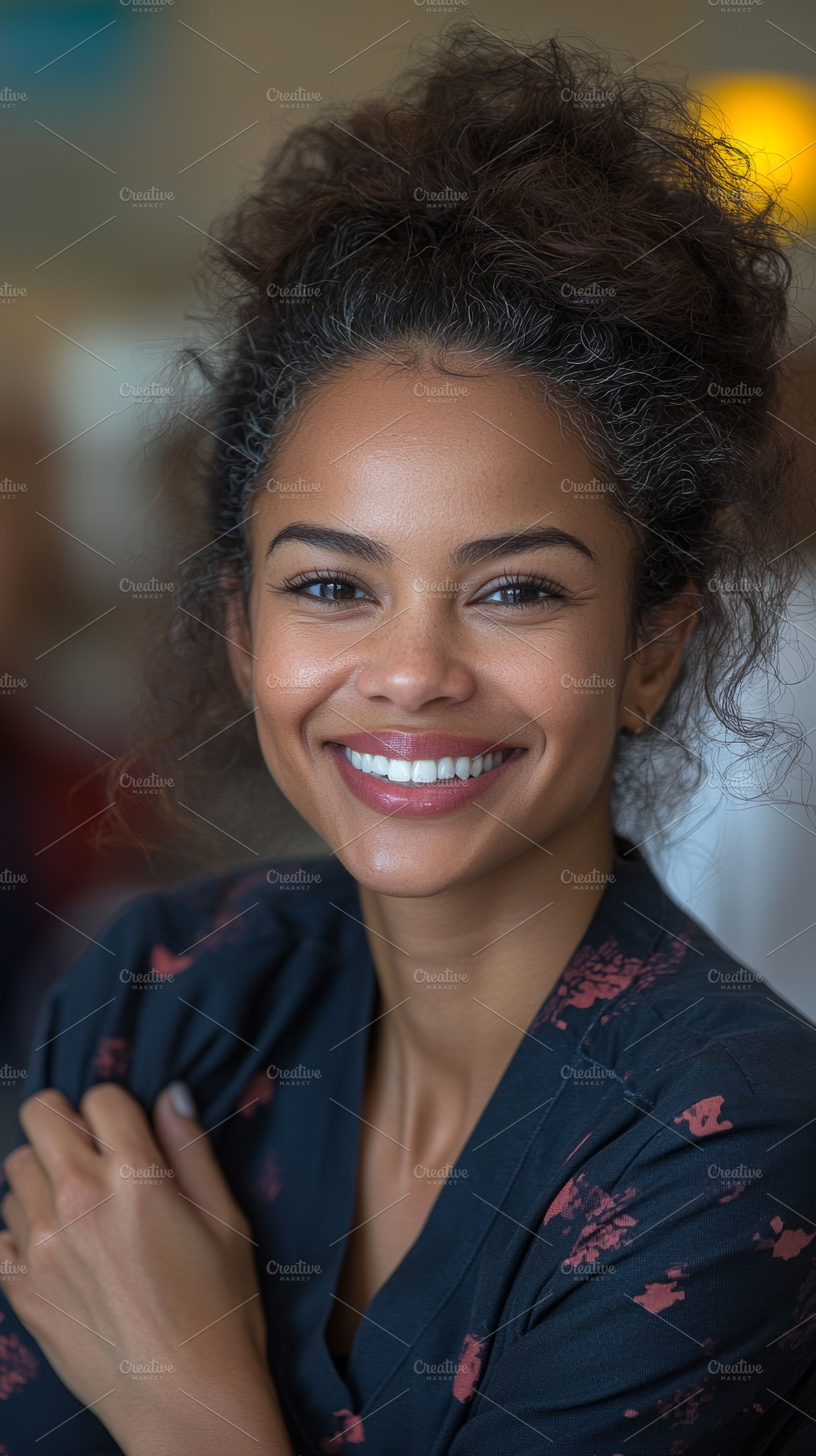 Smiling medical professional with a friendly and welcoming demeanor, a Photo by AS photostudio