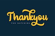 Yegufet, a Script Font by twinstd (Thumbnail 11 of 11)