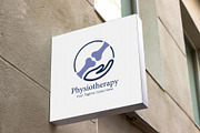 Physical Therapy Logo Template, a Branding & Logo Template by YUDesignStore (Thumbnail 2 of 10)