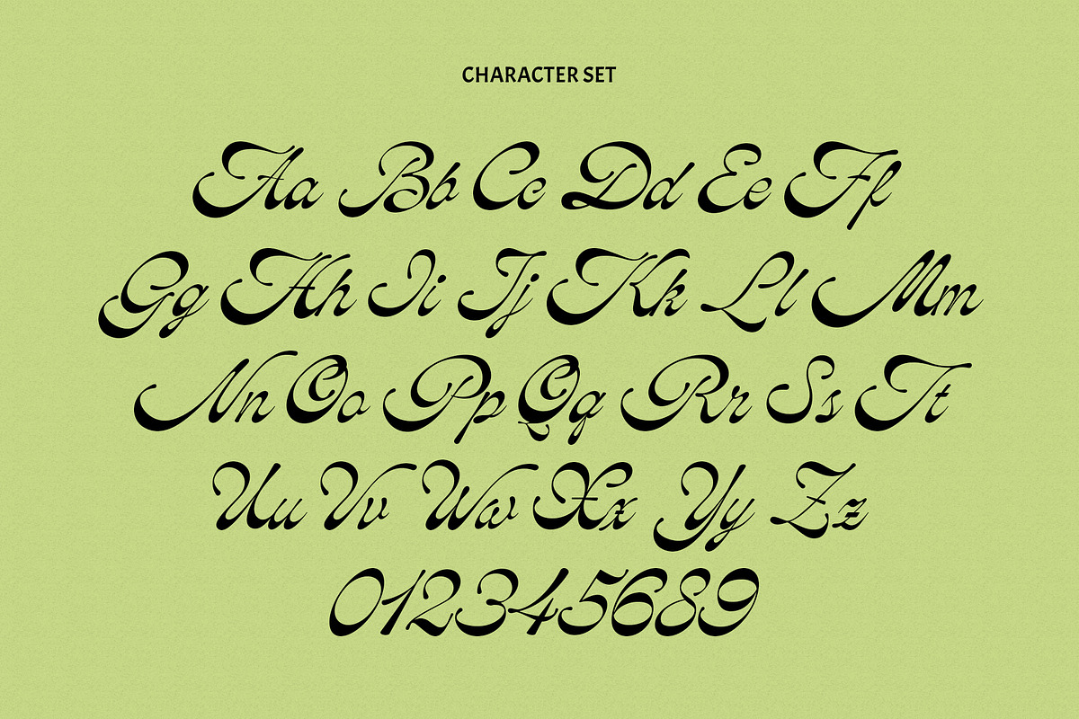 ED Mentasta - Script Typeface, a Script Font by Emyself Design (Photo 5 of 12)