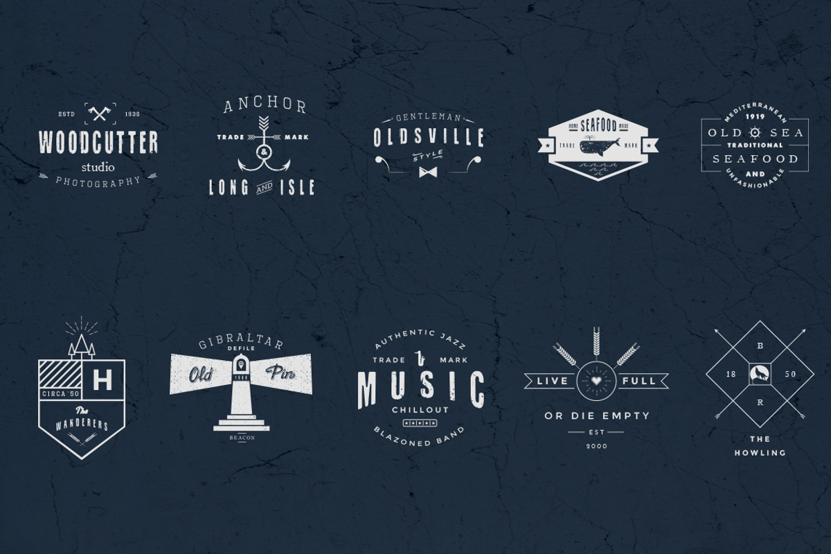 Vintage Logo Templates - vol 3, a Branding & Logo Template by Brazvan (Photo 4 of 5)