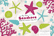 Seashells Clipart in Bohemian, an Illustration by Amanda Ilkov (Thumbnail 1 of 5)