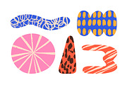 Trendy abstract doodle shapes set, an Object Illustration by Good Studio (Thumbnail 4 of 6)