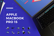 Apple Macbook Pro 15  | 4K Mockups, a Mac Mockup by Stockware (Thumbnail 1 of 2)