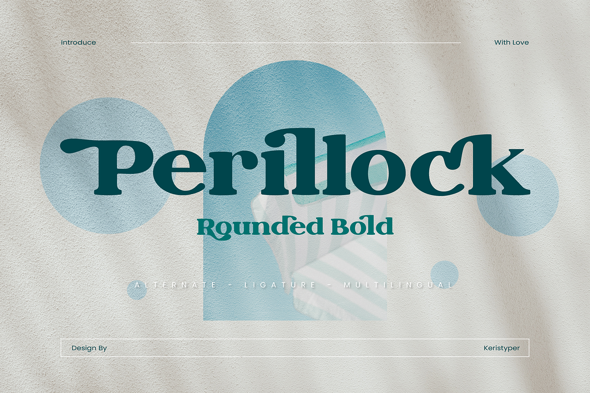Perillock, a Serif Font by kerismaker (Photo 1 of 12)
