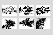 Ink marble Collection, a Background Graphic by ViktoriaLapshyna (Thumbnail 6 of 15)