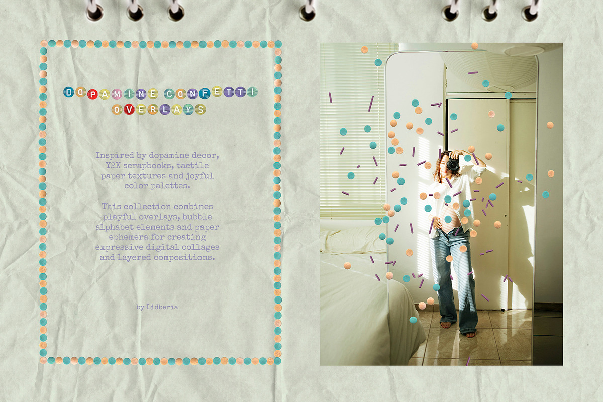 Playful Dopamine Confetti Kit, an Object Graphic by Lidberia (Photo 7 of 11)
