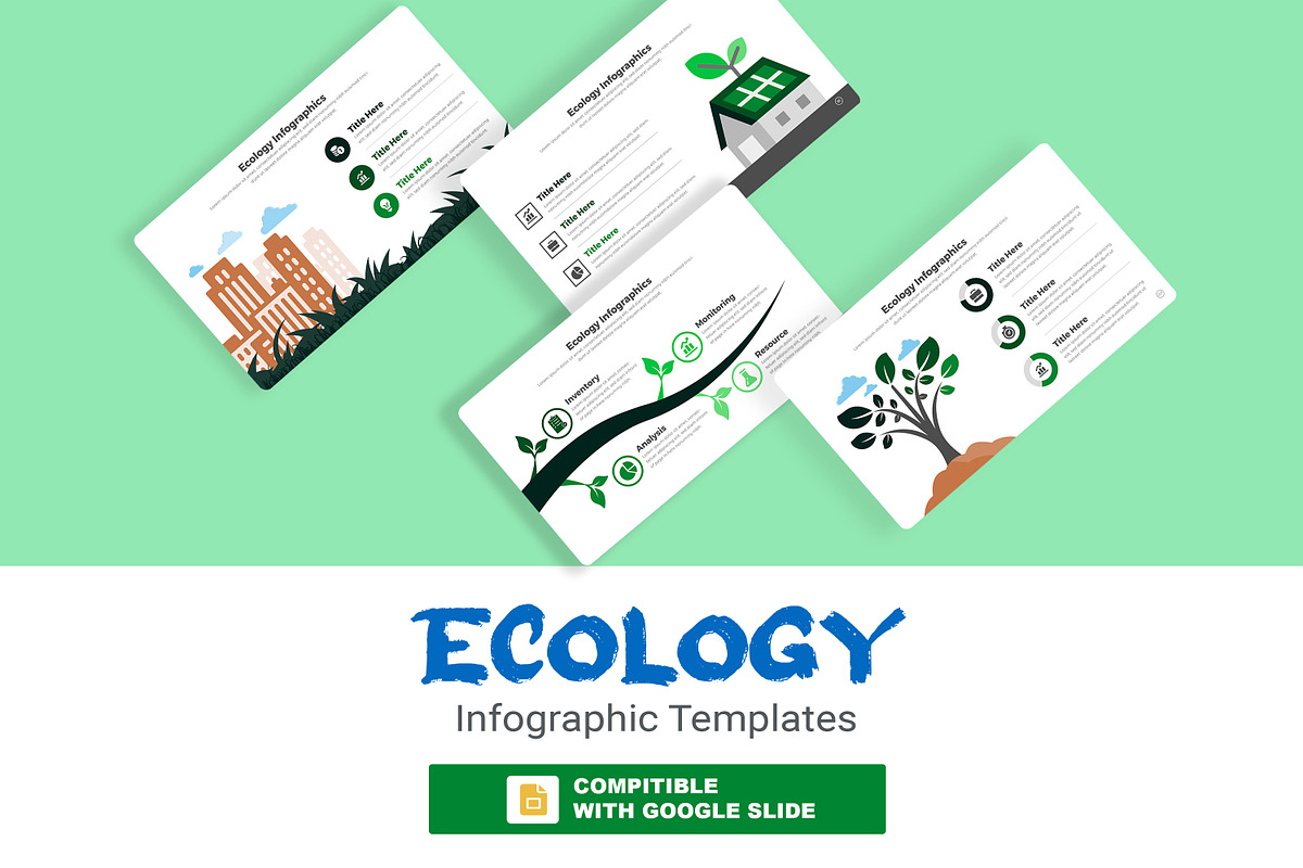 Ecology Infographics Google Slide, a Templates & Theme by Mighty-Slide (Photo 1 of 7)