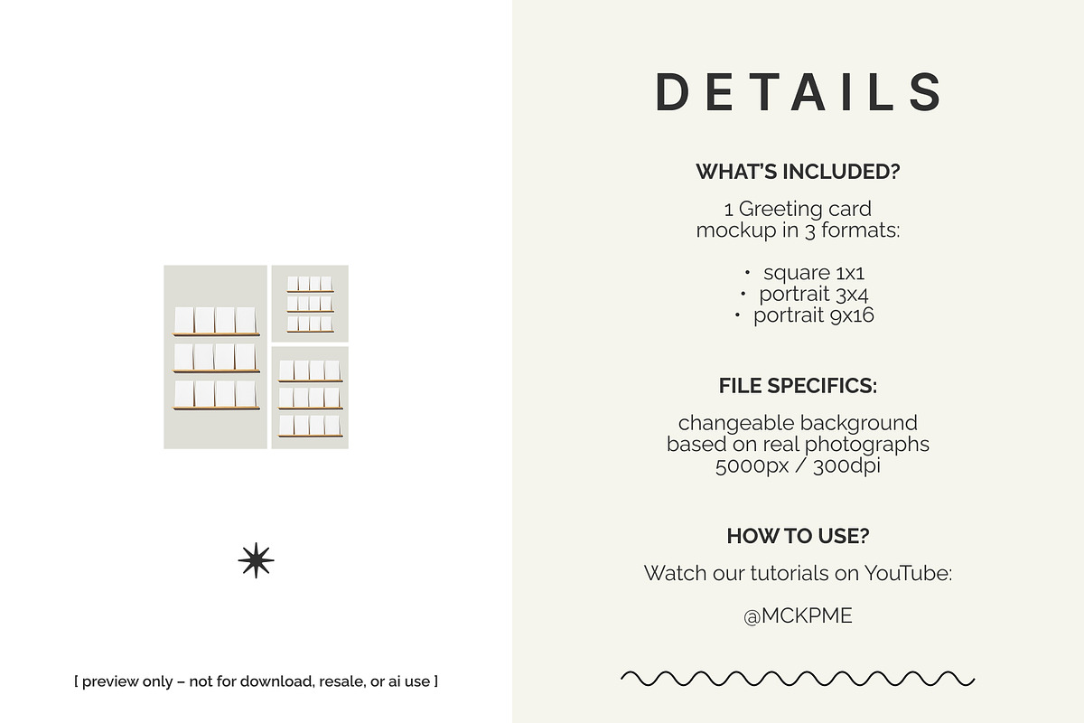 A5/A6/B6/5x7 greeting card mockup, a Packaging Mockup by MCKP*ME (Photo 2 of 5)