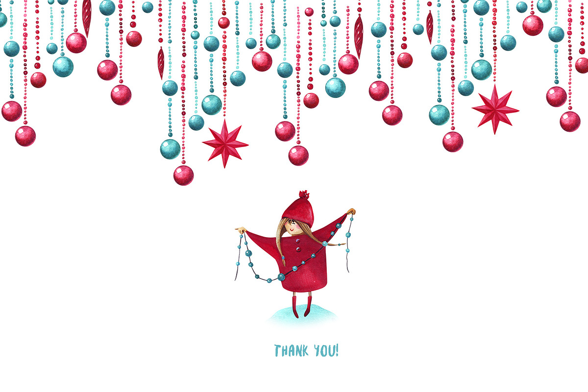 Christmas village, an Illustration by YuliaBiser (Photo 10 of 10)