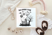 Halloween Ghost Talk Spooky to Me, an Illustration by CraftArtStudio (Thumbnail 4 of 4)