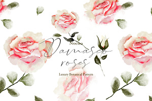 Damasco Roses, Luxury Pattern