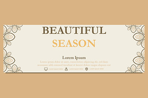 Abstract Floral Banner Template, a Marketing Template by sekitarief
