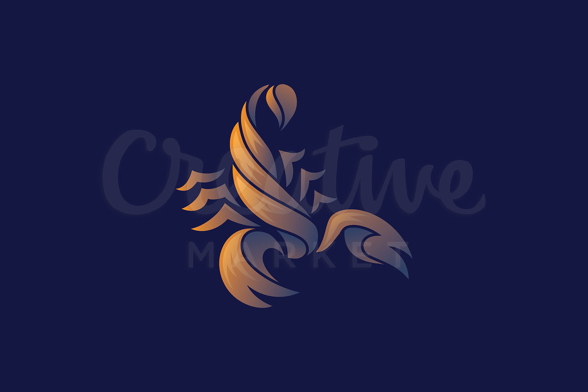 Scorpion Logo, a Branding & Logo Template by nospacestore