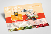 Cooking Class Horizontal Flyer, a Flyer Template by Psd Templates (Thumbnail 3 of 3)