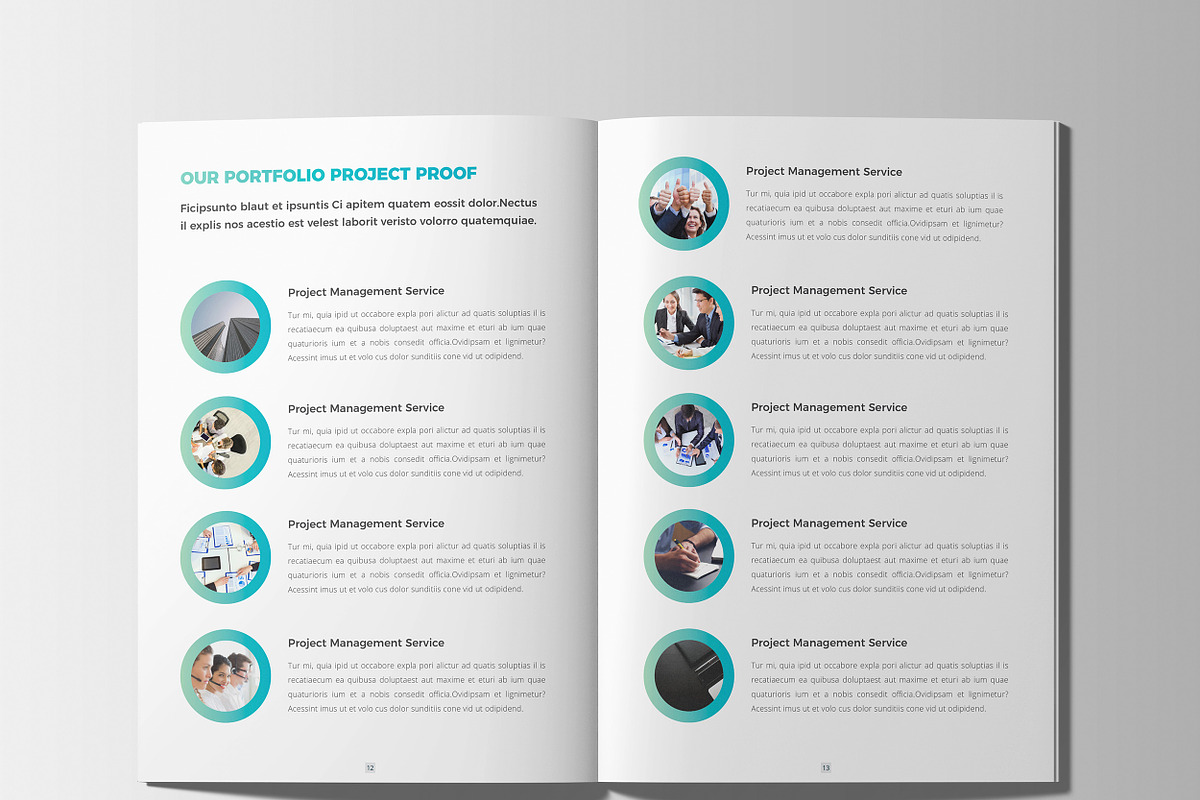 Business Project Proposal Design, a Stationery Template by Layout Design (Photo 8 of 12)