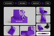 Display Box Mockup, a Packaging Mockup by hiddemaru (Thumbnail 2 of 4)